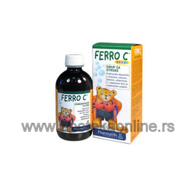 FERRO C SIRUP - Online Apoteka FERRO C SIRUP